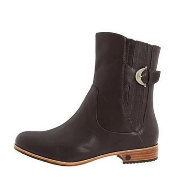 UGG Australia Finnegan espresso leather boots - Picture 3 of 7